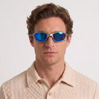 Lunettes De Soleil Sport Enveloppantes Polarisées Pour Hommes