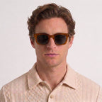 Lunettes De Soleil Carrées Vintage En Acétate Pour Hommes