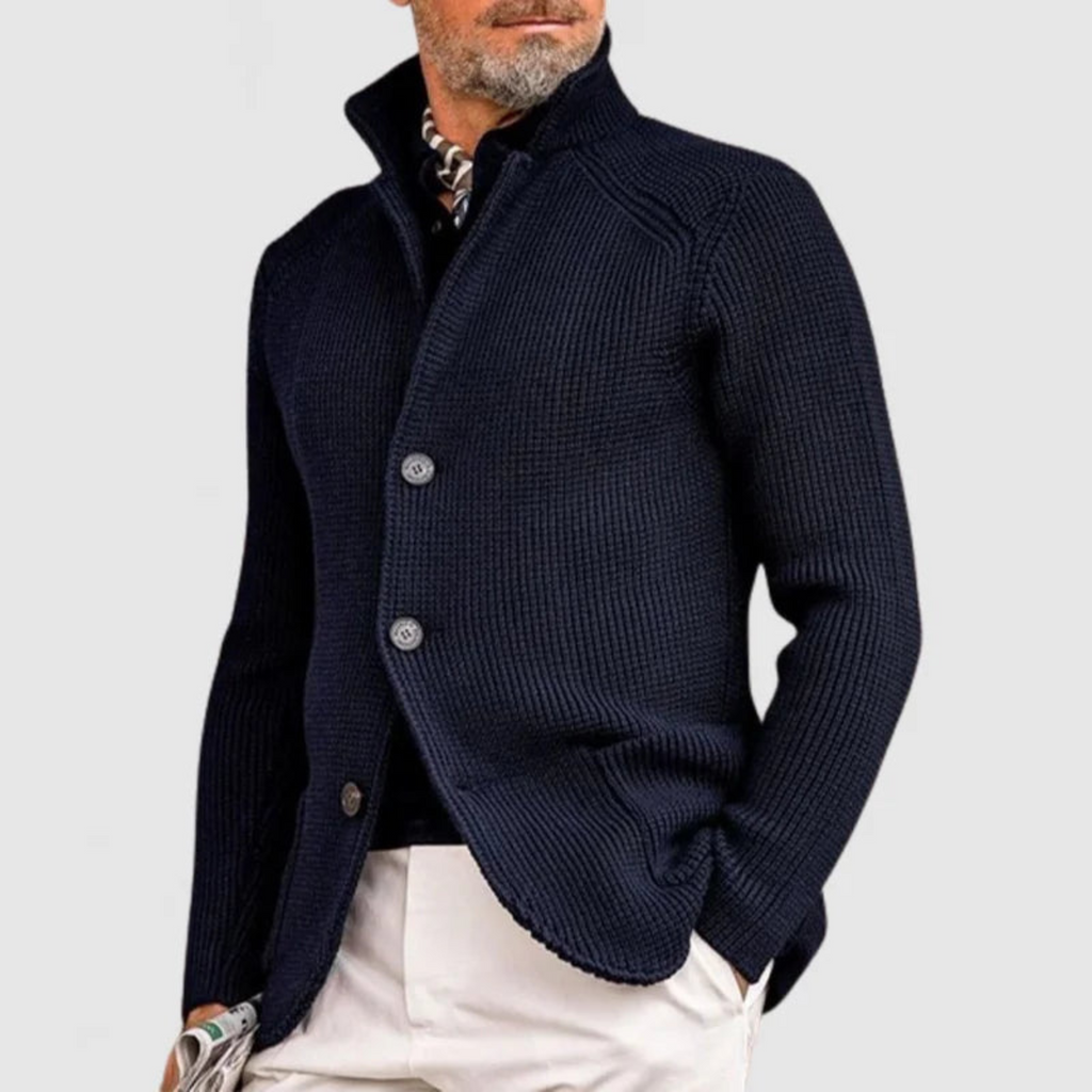 CARDIGAN TRICOT AJUSTÉ POUR HOMME