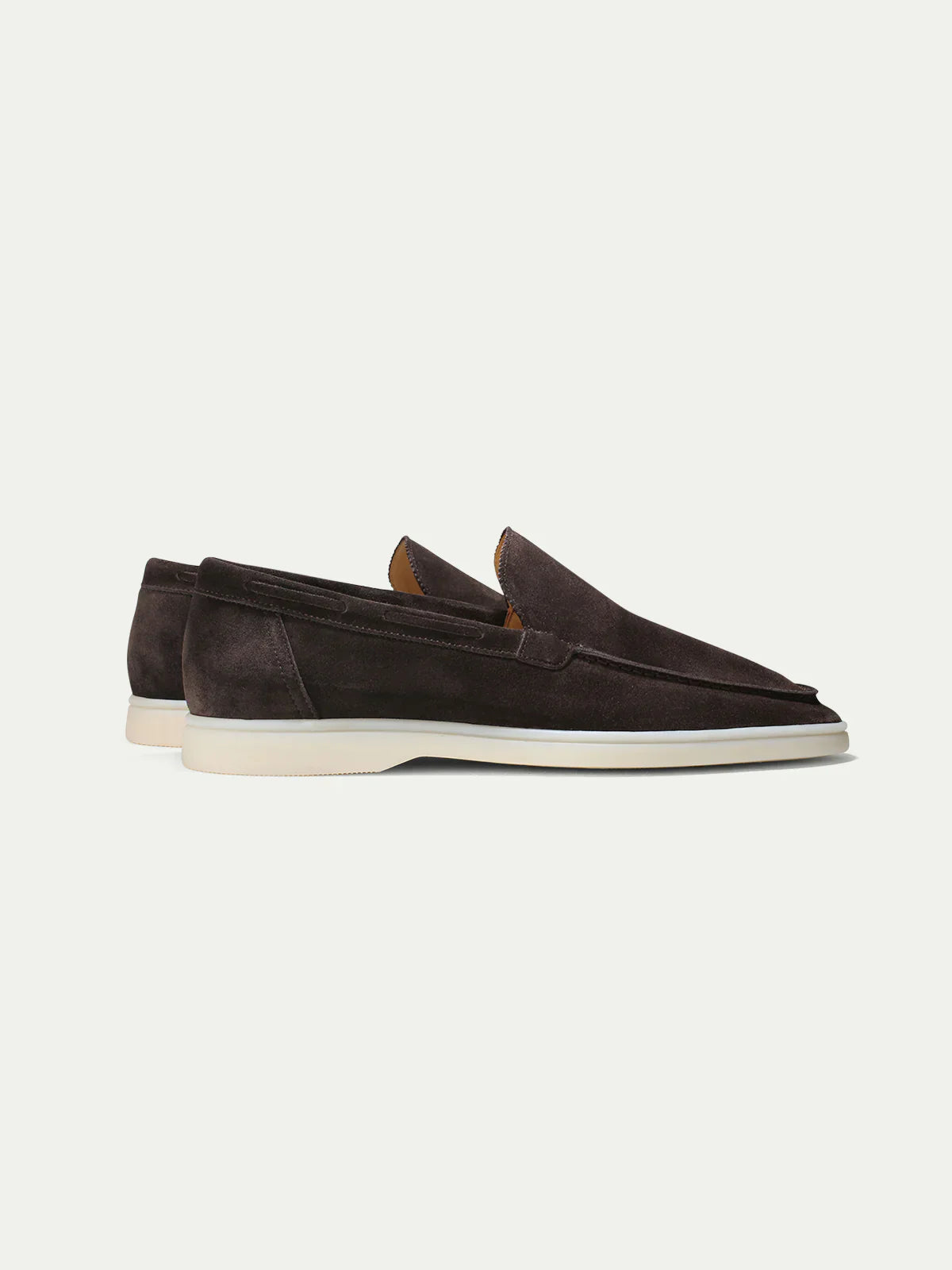 MOCASSINS YACHT DAIM GRIS CHAUD POUR HOMME