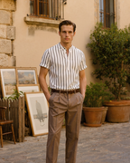 Polo Marin Avec Col Classique Pour Hommes