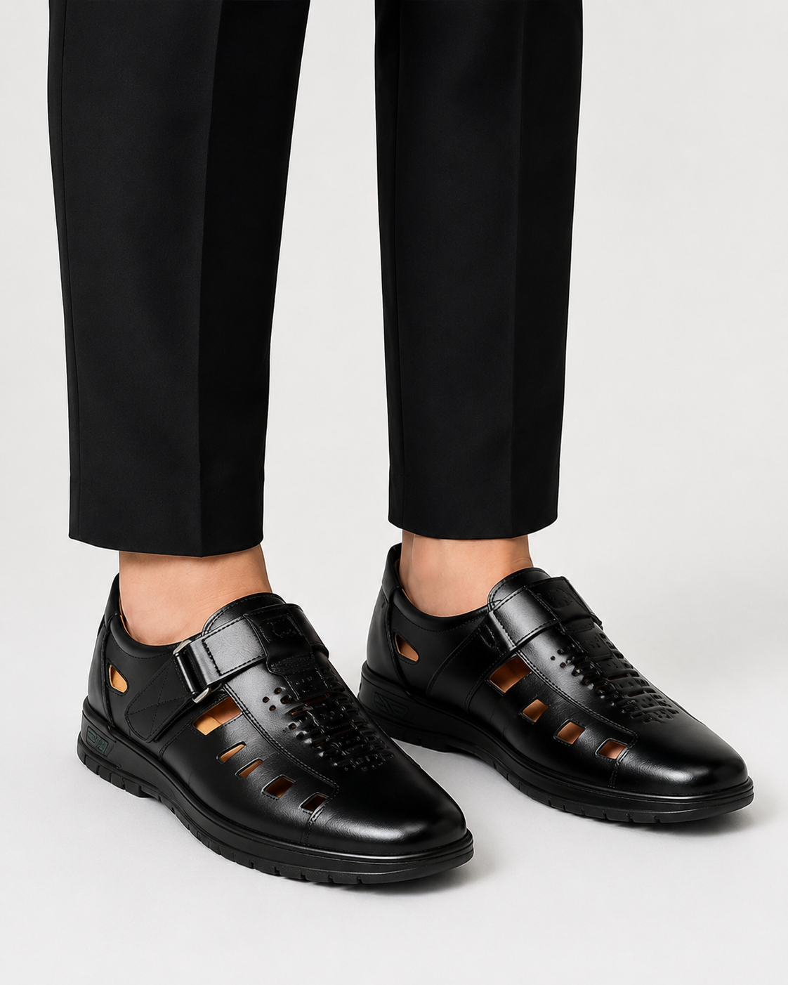 SANDALES CUIR HOMMES