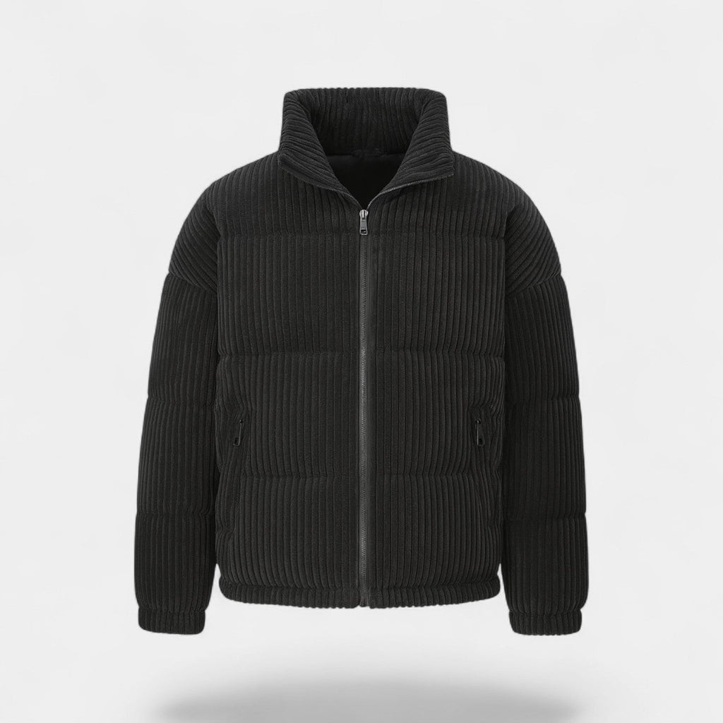 VESTE HOMME VELOURS CÔTELÉ MATELASSÉE