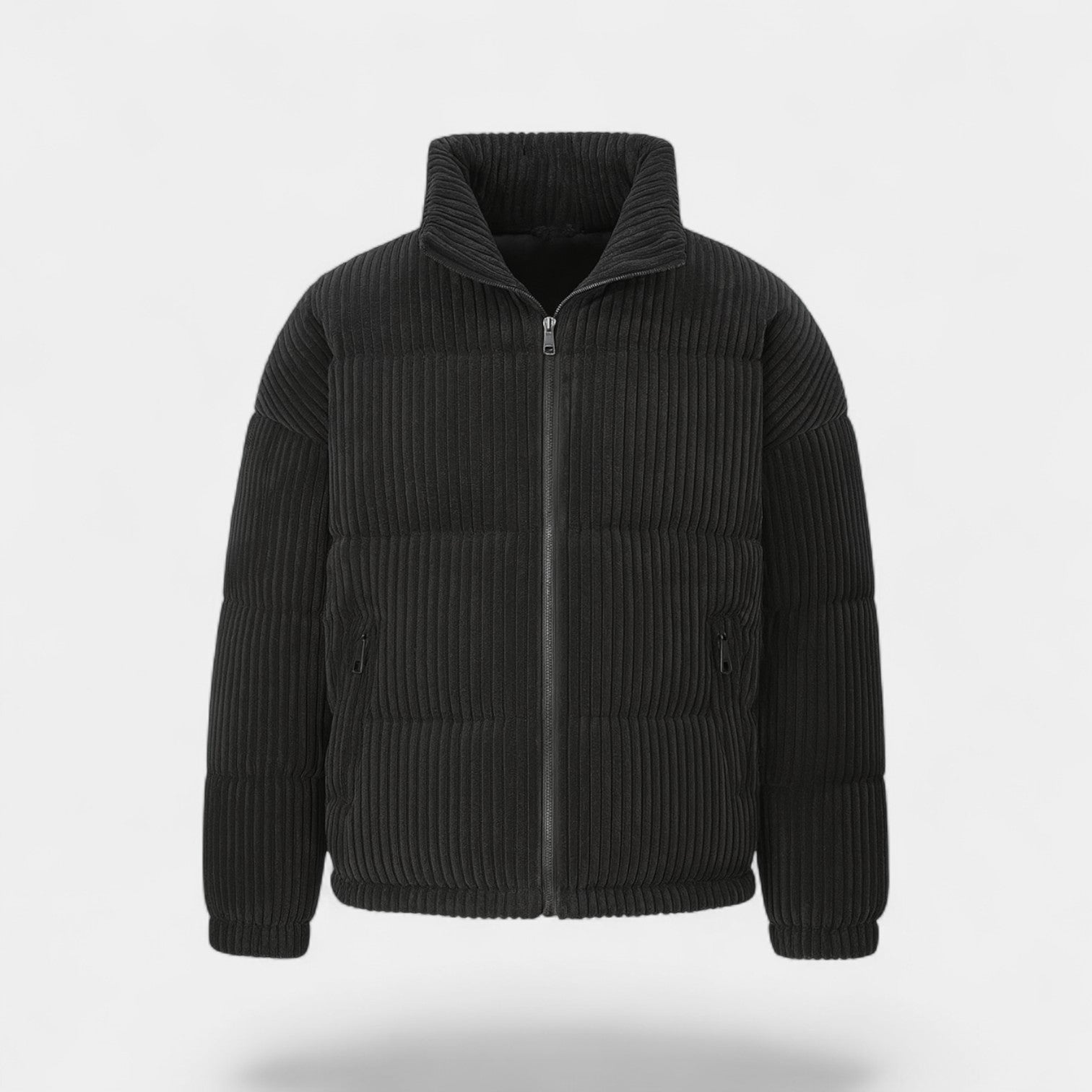 VESTE HOMME VELOURS CÔTELÉ MATELASSÉE