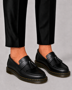 MOCASSINS EN CUIR À POMPONS POUR HOMME