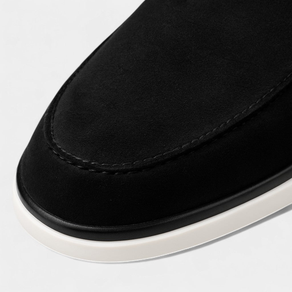 MOCASSINS À LACETS EN DAIM POUR HOMME