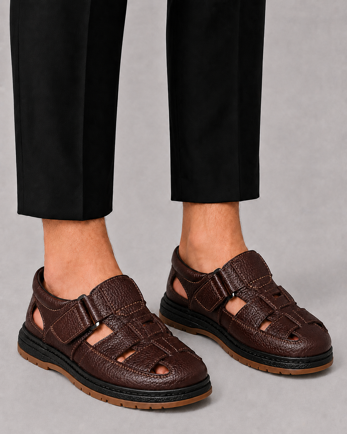 Sandales Ouvertes Pour Hommes