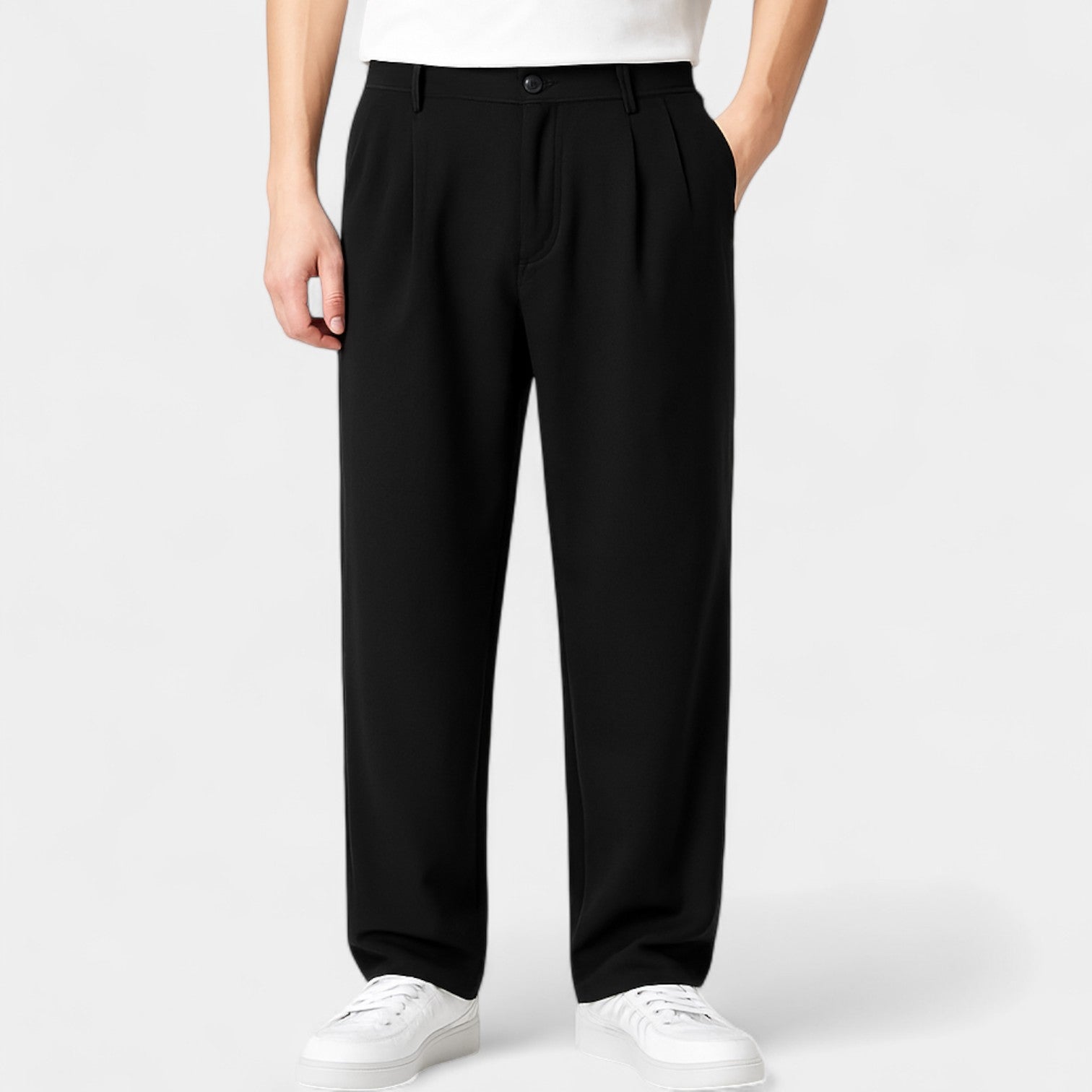 PANTALON HOMME OVERSIZE TAILLE CLASSIQUE