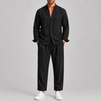 Ensemble Été Homme Élégant Et Confortable