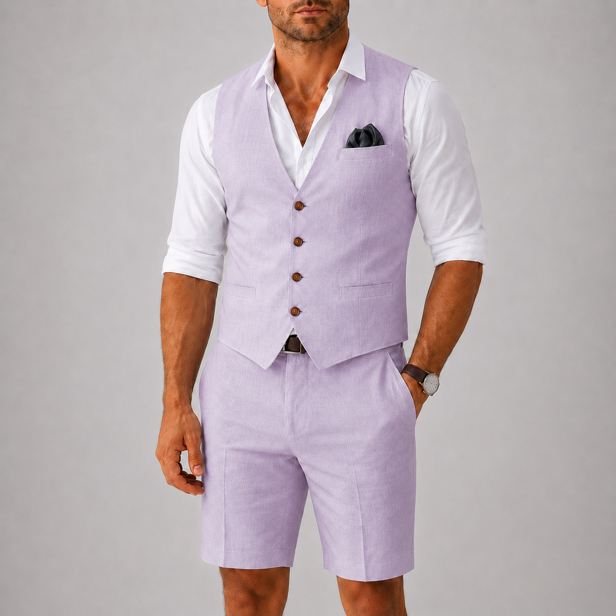 Ensemble Gilet et Short Homme