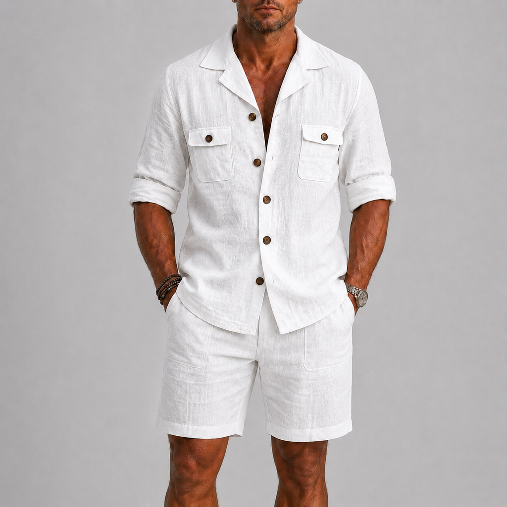 Ensemble Chemise Et Short Homme