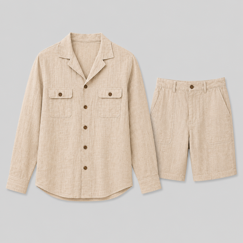 Ensemble Chemise Et Short Homme