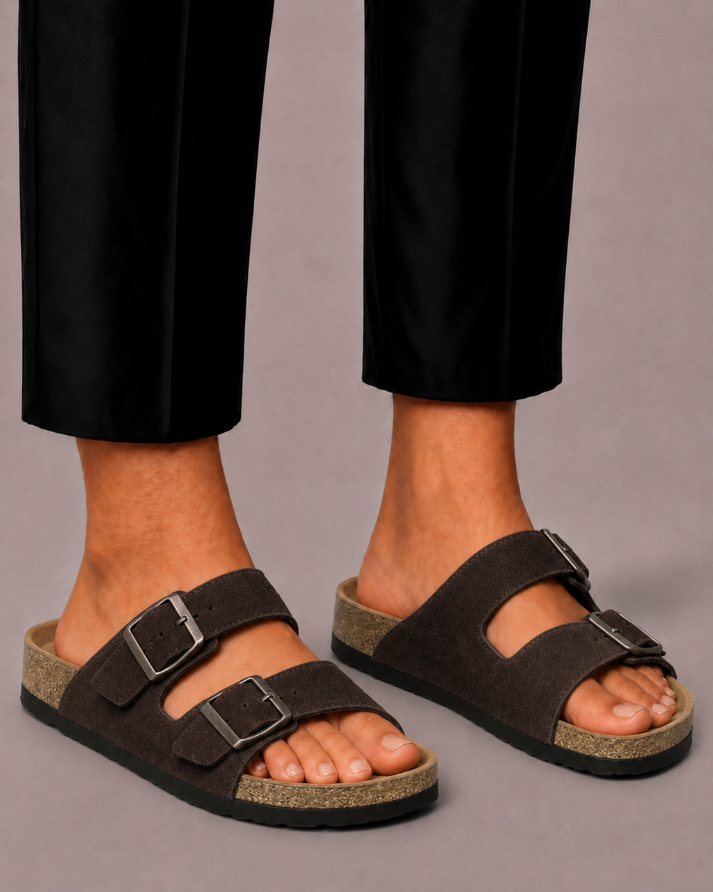 Sandales Homme à Double Bride