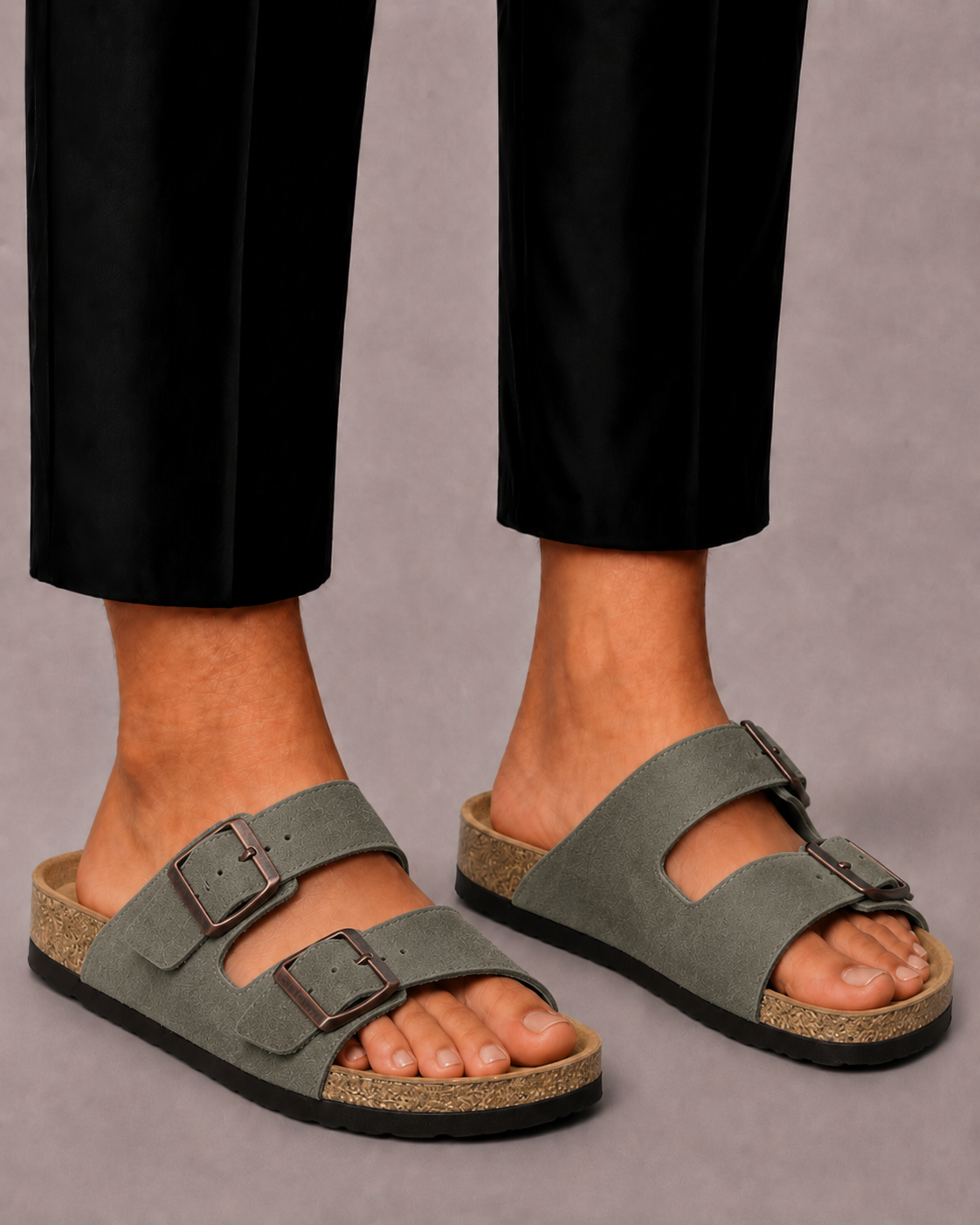 Sandales Homme à Double Bride