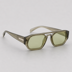 Lunettes de Soleil Unisexe Rectangulaires