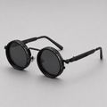Lunettes de Soleil Rondes Homme