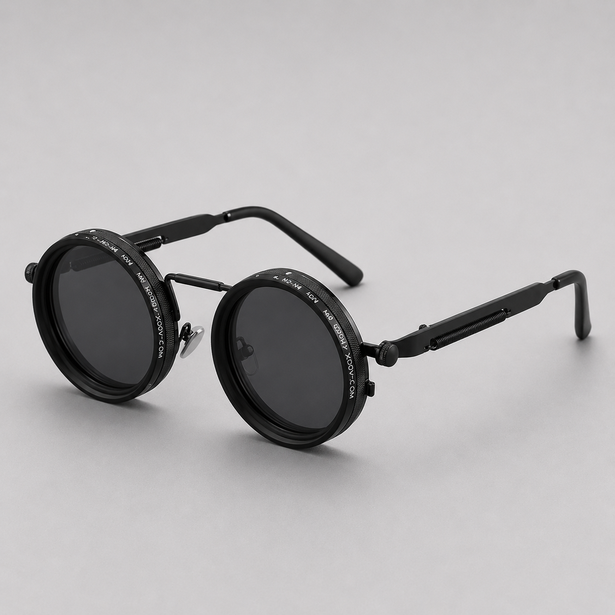 Lunettes de Soleil Rondes Homme