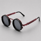 Lunettes de Soleil Rondes Homme