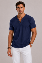 T-shirt Homme à Col V