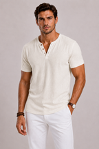 T-shirt Homme à Col V