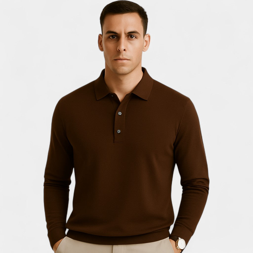 POLO HOMME MANCHES LONGUES