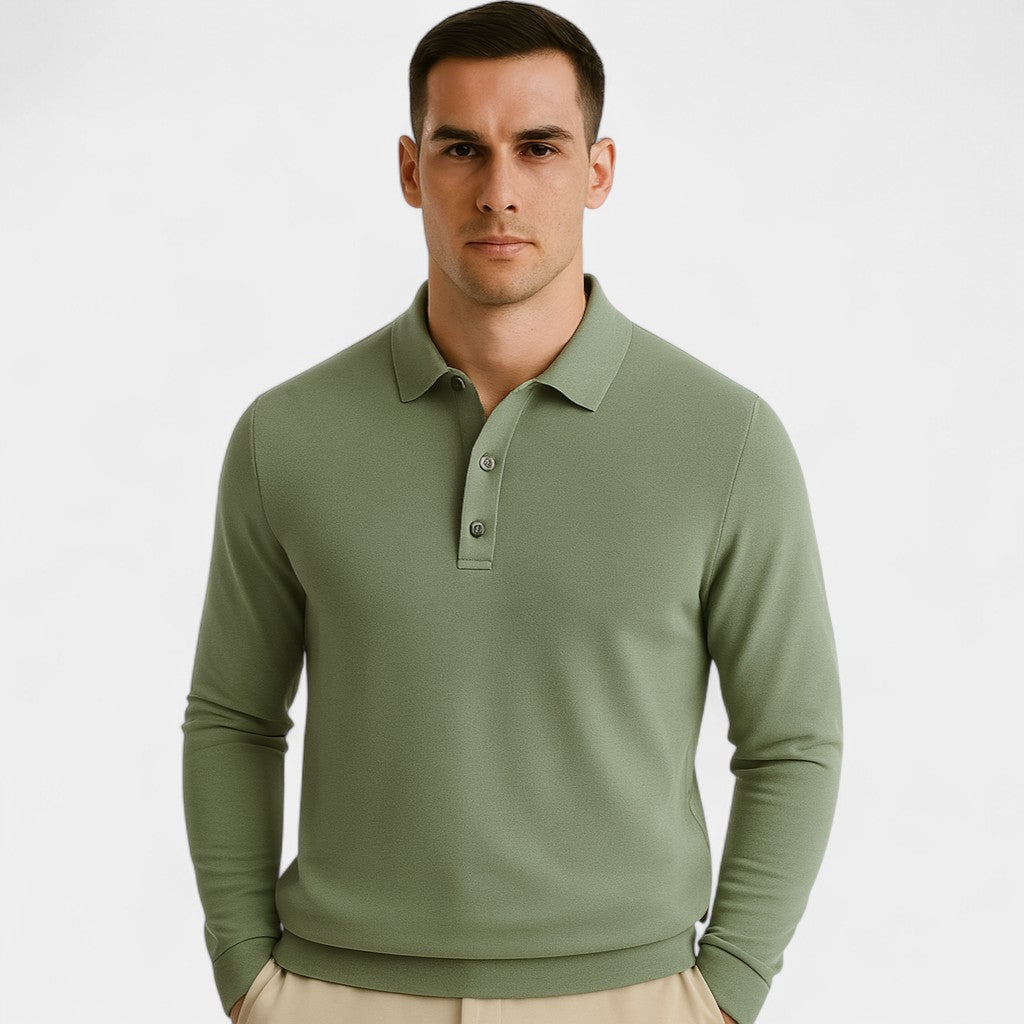 POLO HOMME MANCHES LONGUES