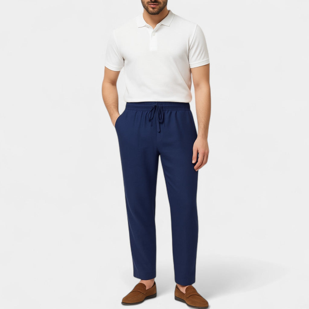 PANTALON HOMME LIN ÉTÉ