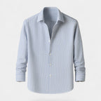 CHEMISE HOMME STYLE CARDIGAN À RAYURES