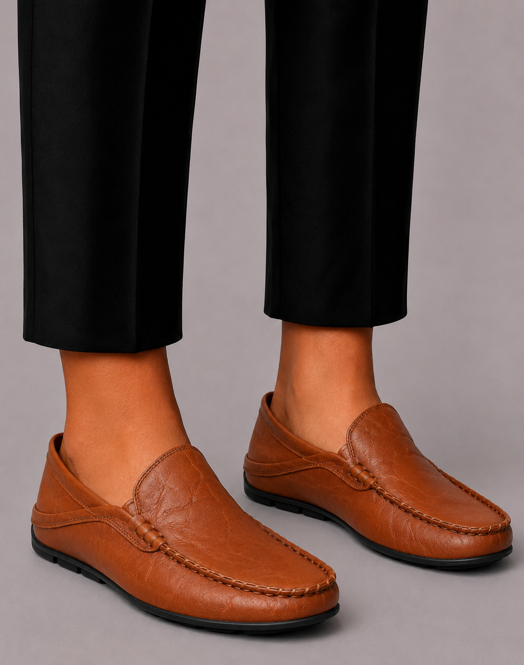 Mocassins Cuir Homme