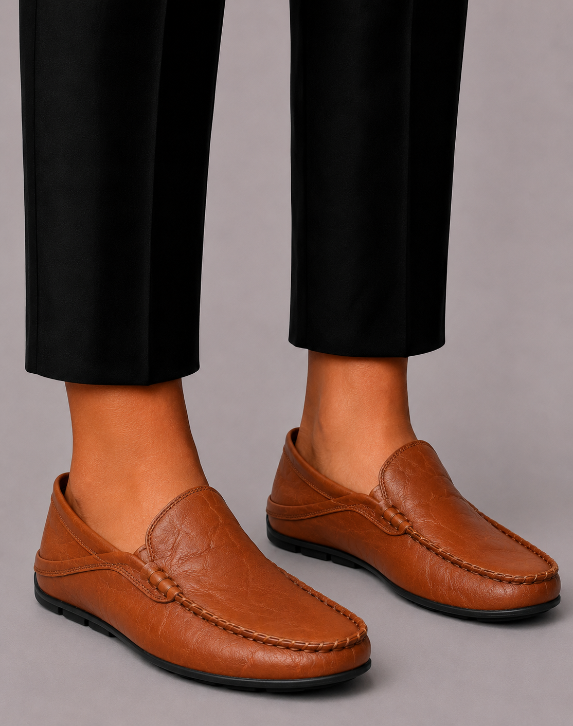 Mocassins Cuir Homme