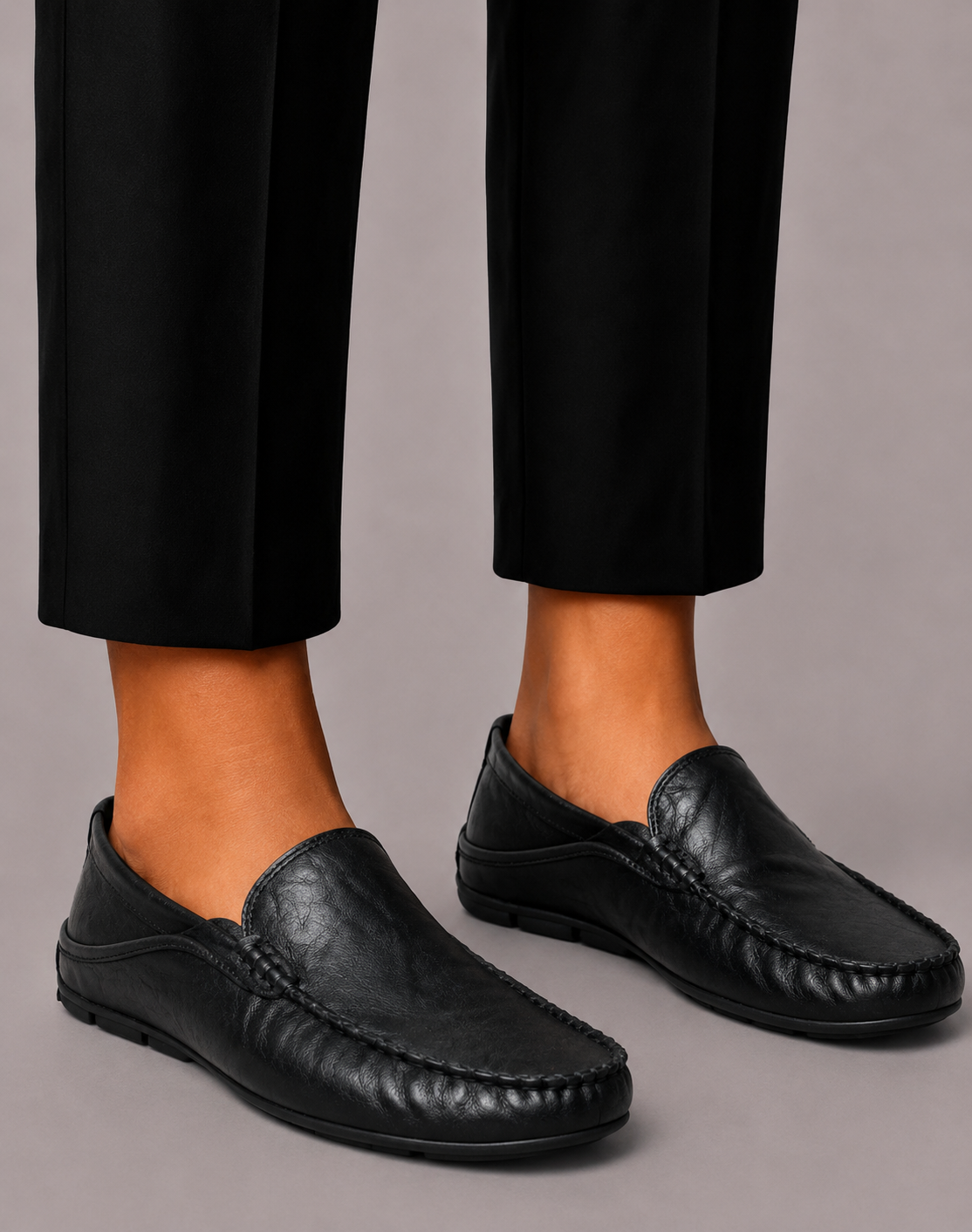 Mocassins Cuir Homme