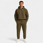 ENSEMBLE HOMME SWEAT À CAPUCHE ET PANTALON FUSELÉ