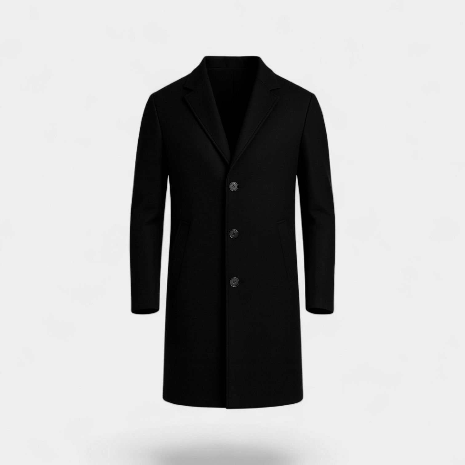 MANTEAU HOMME COTON MI-LONG