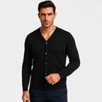 GILET HOMME COL V MAILLE