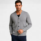 GILET HOMME COL V MAILLE