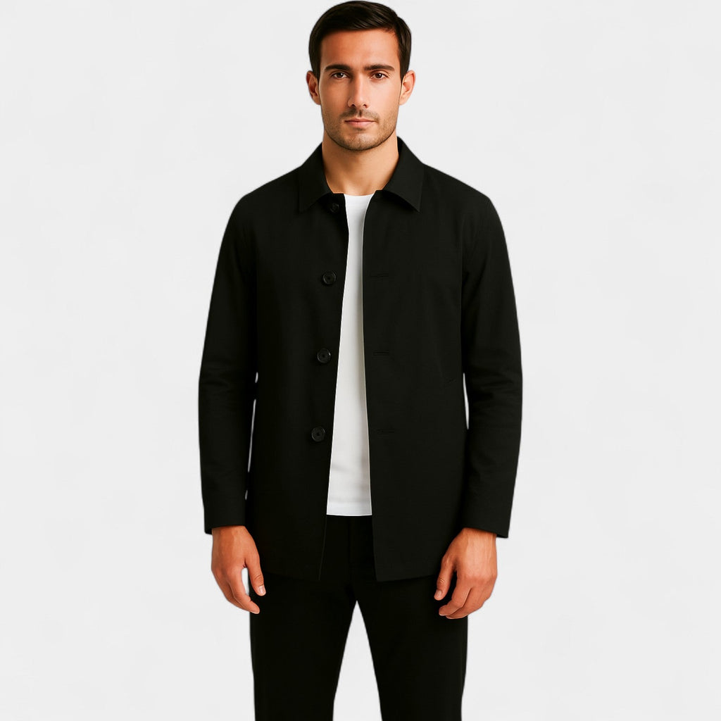 TRENCH COAT HOMME MI-LONG