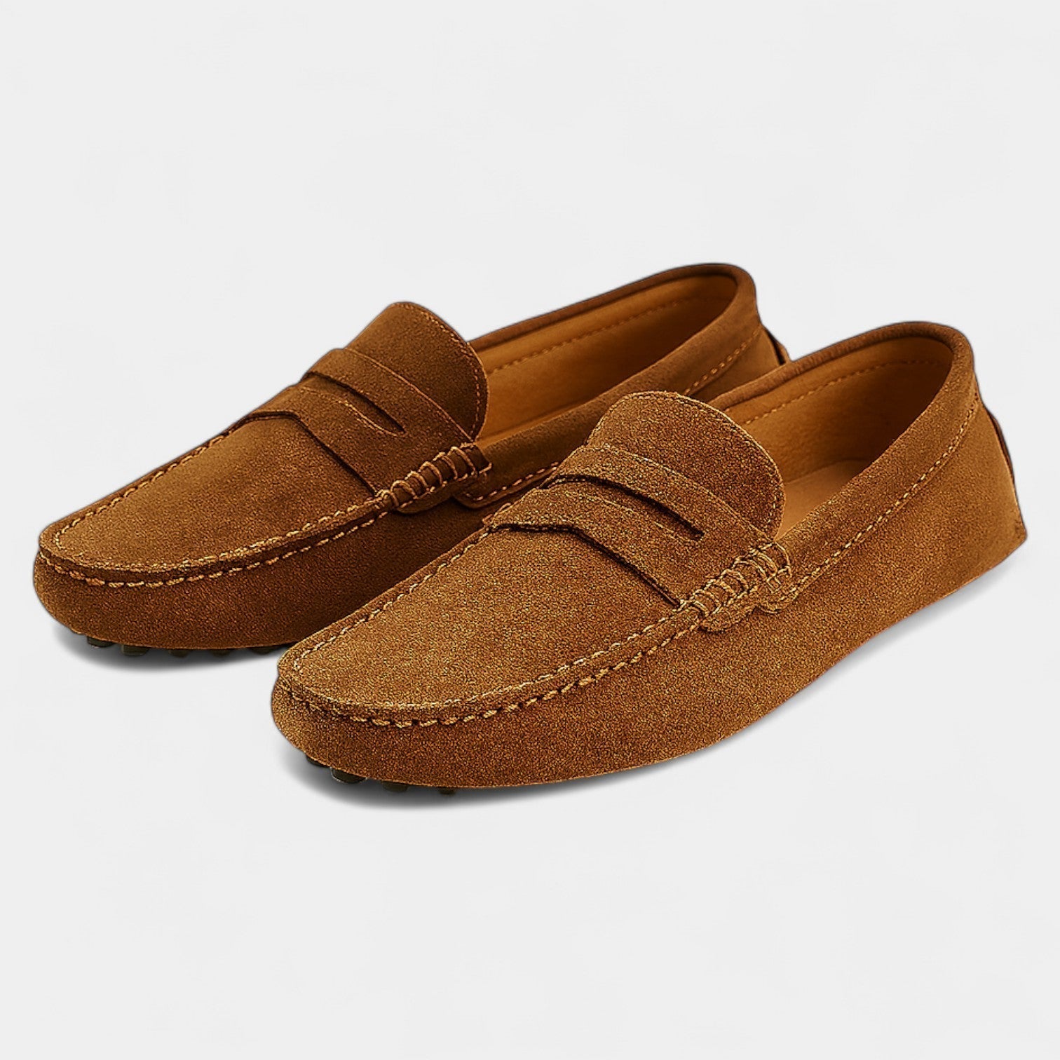MOCASSINS EN CUIR SUÉDÉ POUR HOMME