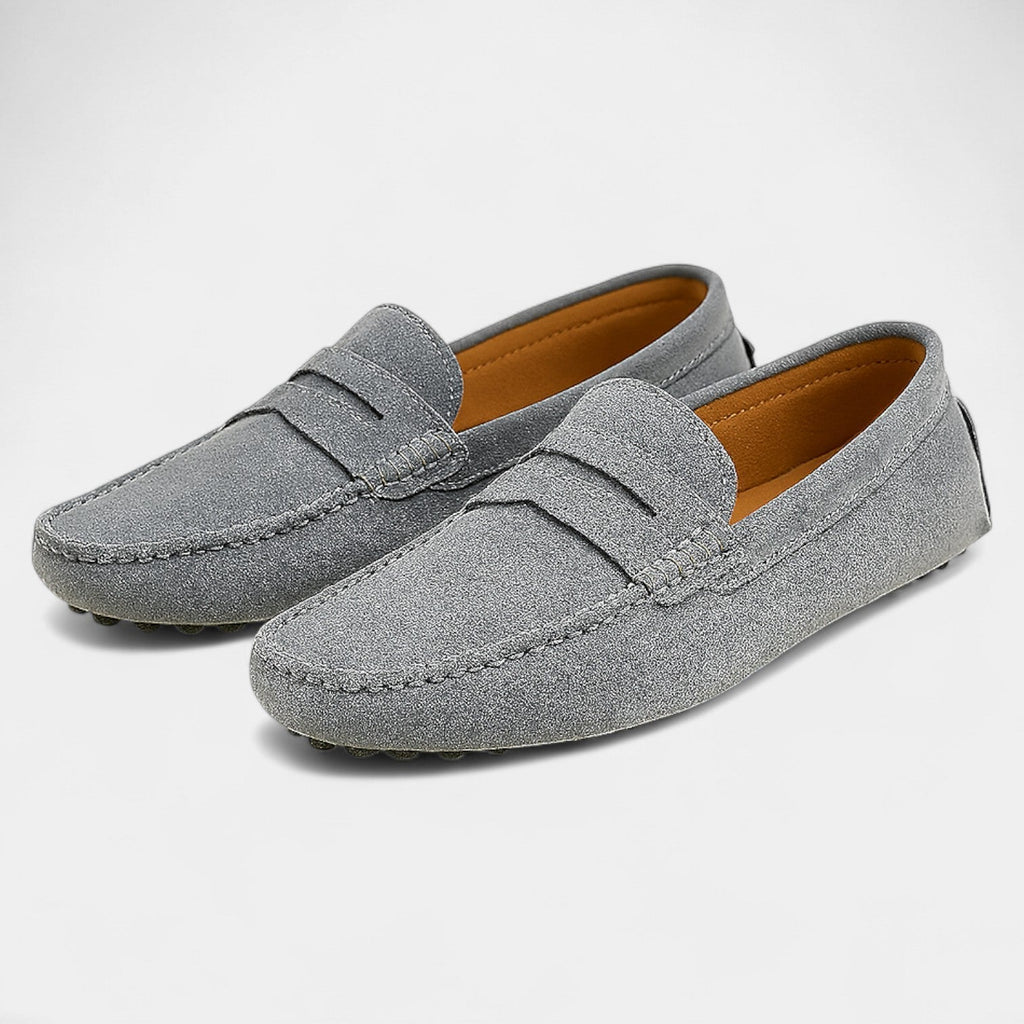 MOCASSINS EN CUIR SUÉDÉ POUR HOMME