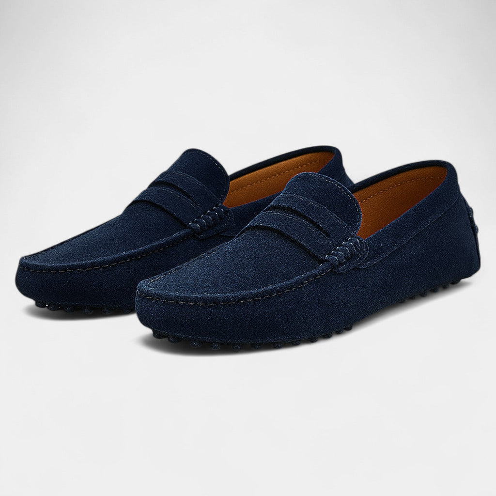 MOCASSINS EN CUIR SUÉDÉ POUR HOMME
