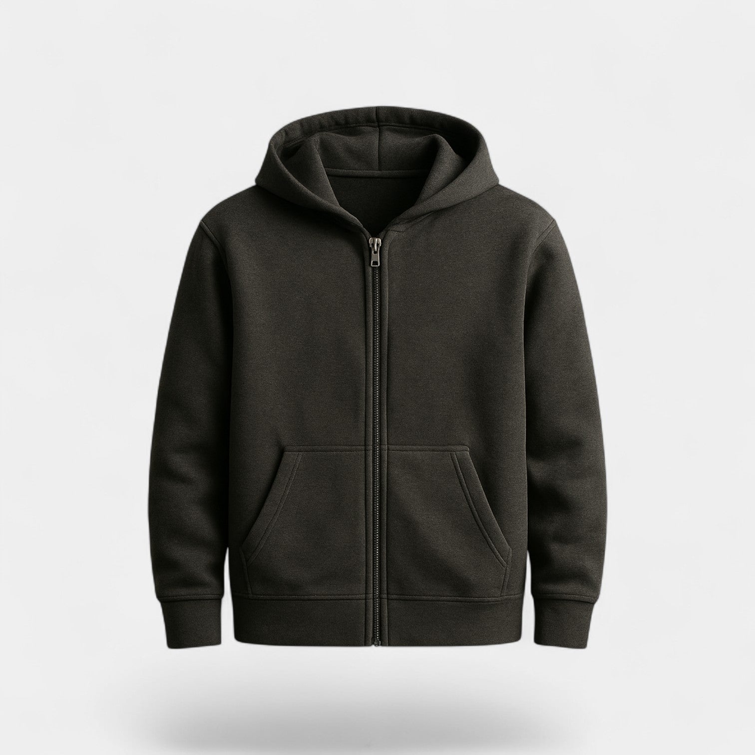 CARDIGAN HOMME À CAPUCHE ZIPPÉ