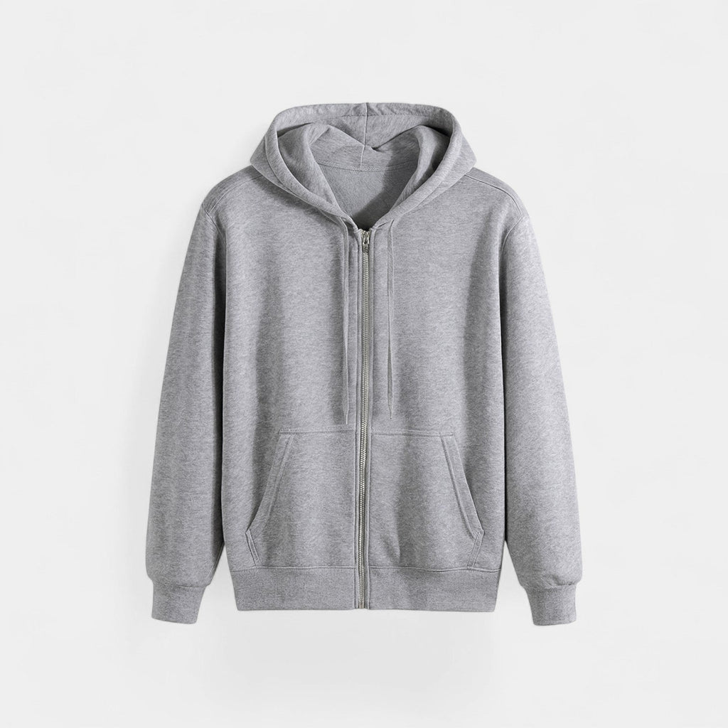 CARDIGAN HOMME À CAPUCHE ZIPPÉ