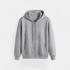 CARDIGAN HOMME À CAPUCHE ZIPPÉ