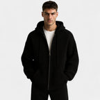 GILET À CAPUCHE ZIPPÉ HOMME