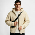 GILET À CAPUCHE ZIPPÉ HOMME