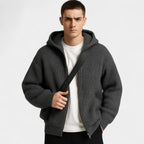 GILET À CAPUCHE ZIPPÉ HOMME