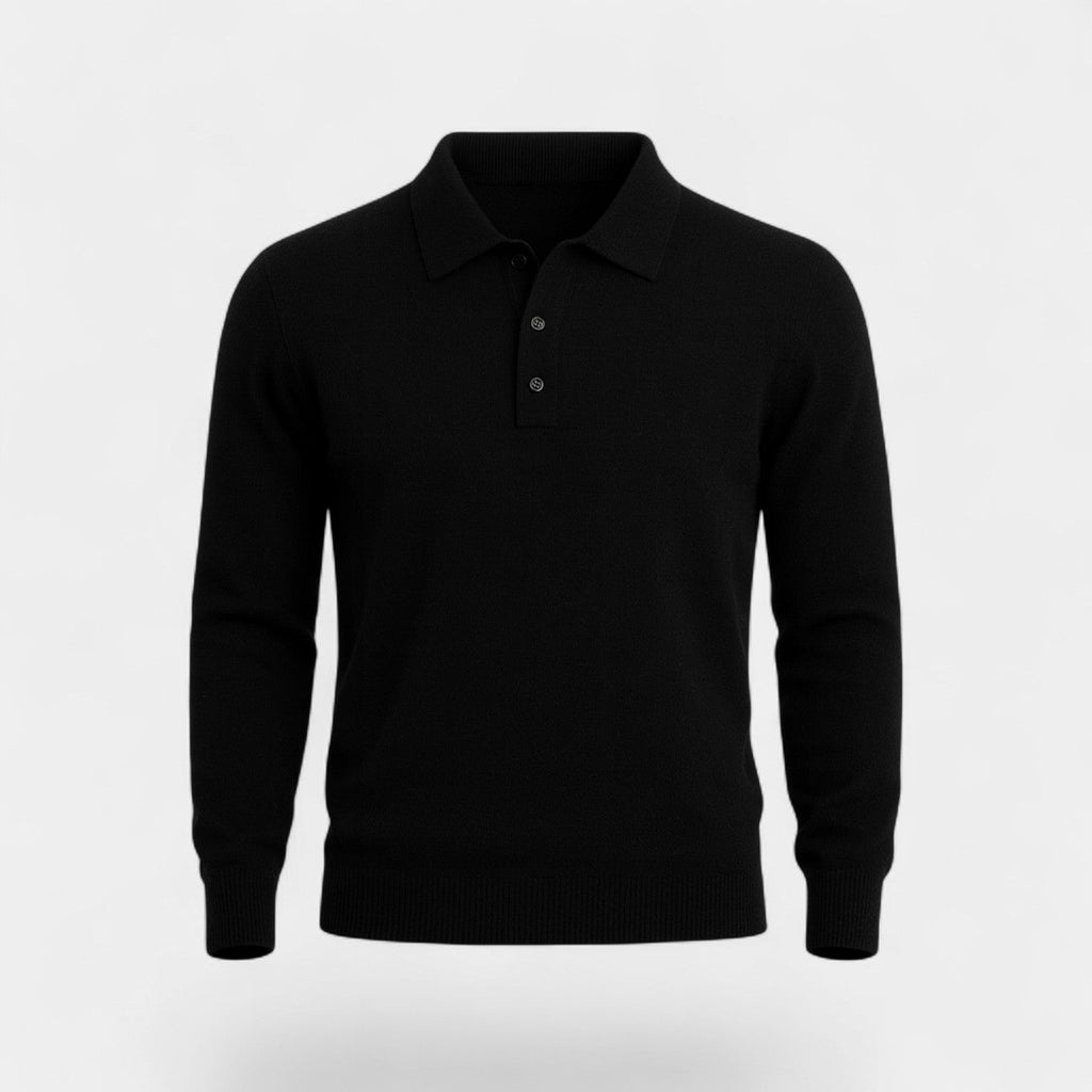 POLO HOMME MANCHES LONGUES MAILLE