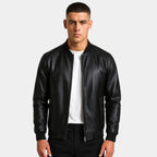 VESTE HOMME STYLE CUIR MODERNE