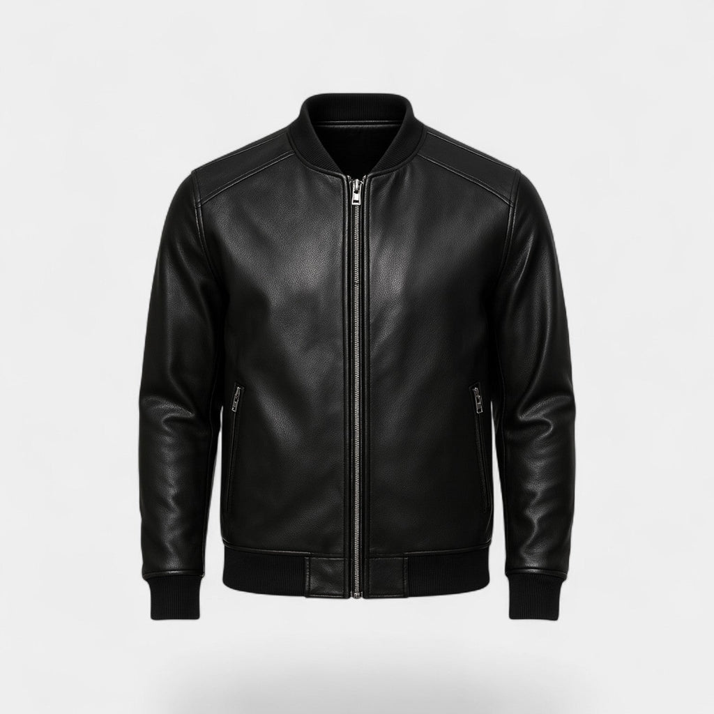 VESTE HOMME STYLE CUIR MODERNE