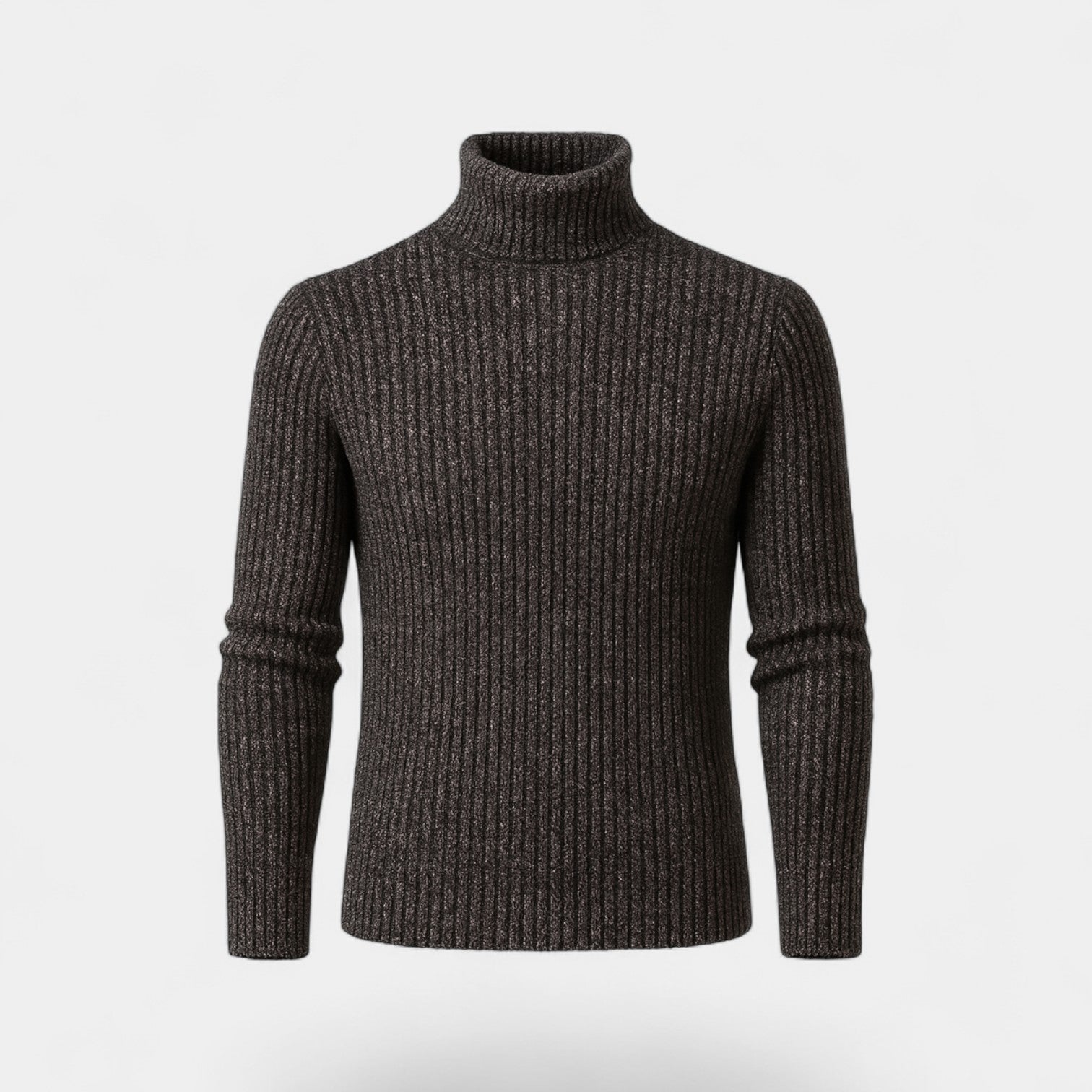 PULL HOMME COL ROULÉ MAILLE FINE