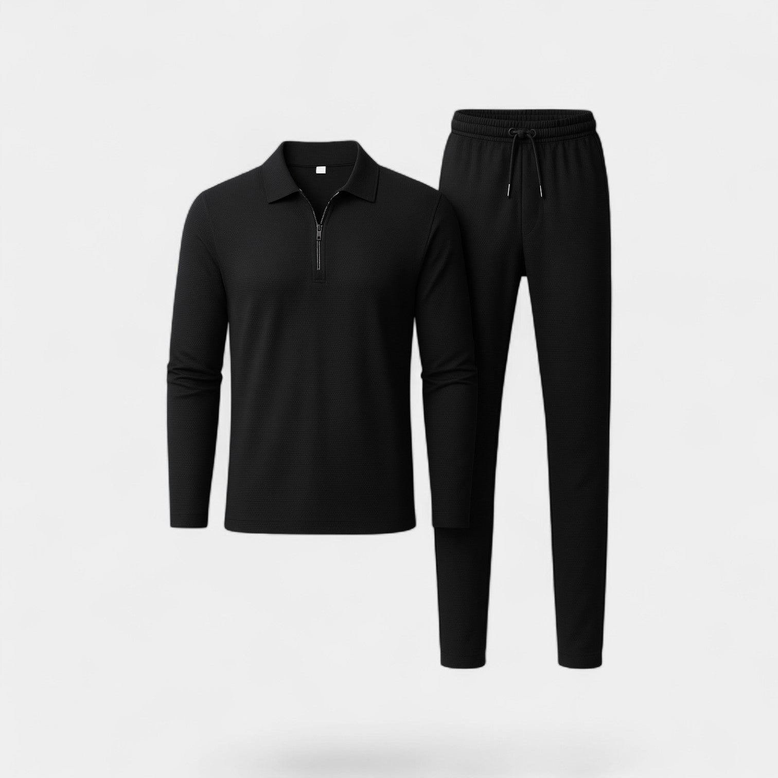 ENSEMBLE HOMME POLO MANCHES LONGUES ET PANTALON